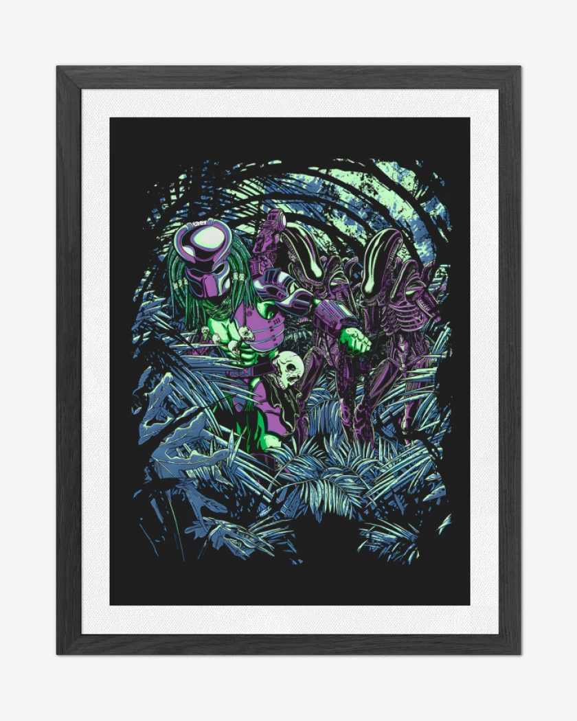 Cuadro decorativo Negro de Welcome To The Jungle