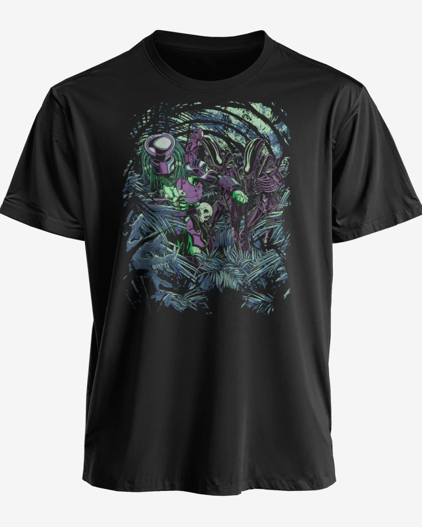 Polera premium Negro de Welcome To The Jungle