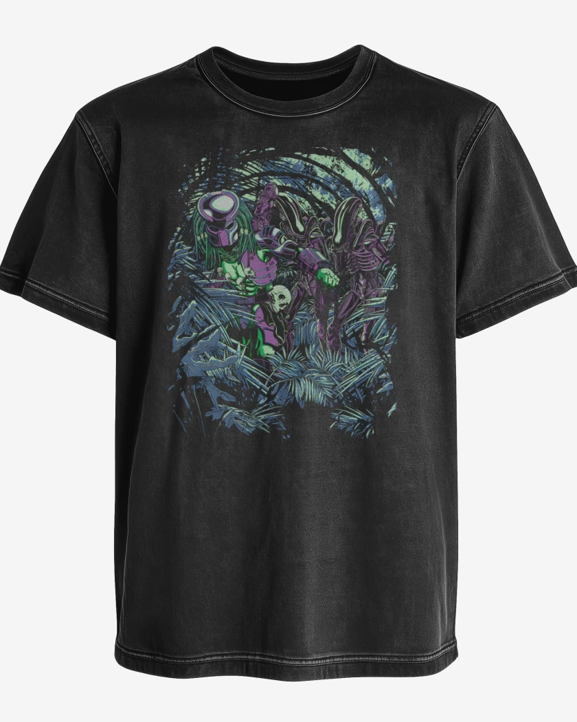 Polera desgastada Welcome To The Jungle