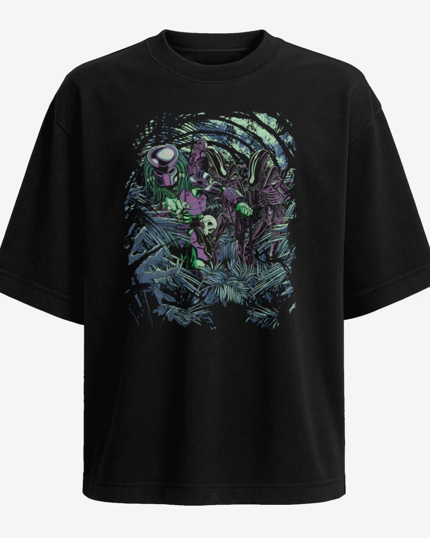 Polera Oversize Welcome To The Jungle