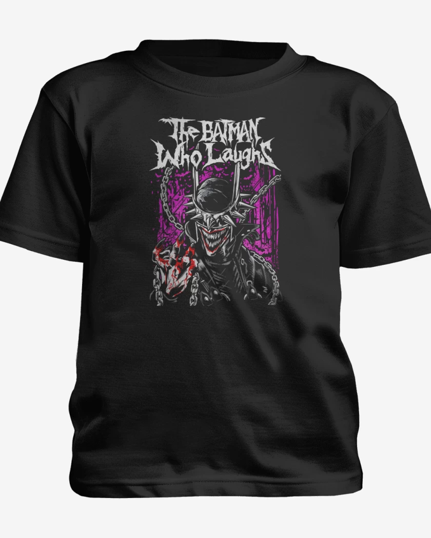 Polera de niño Negro de The Batman Who Laughs