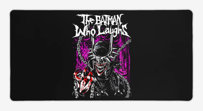 Mouse pad Gamer Negro de The Batman Who Laughs