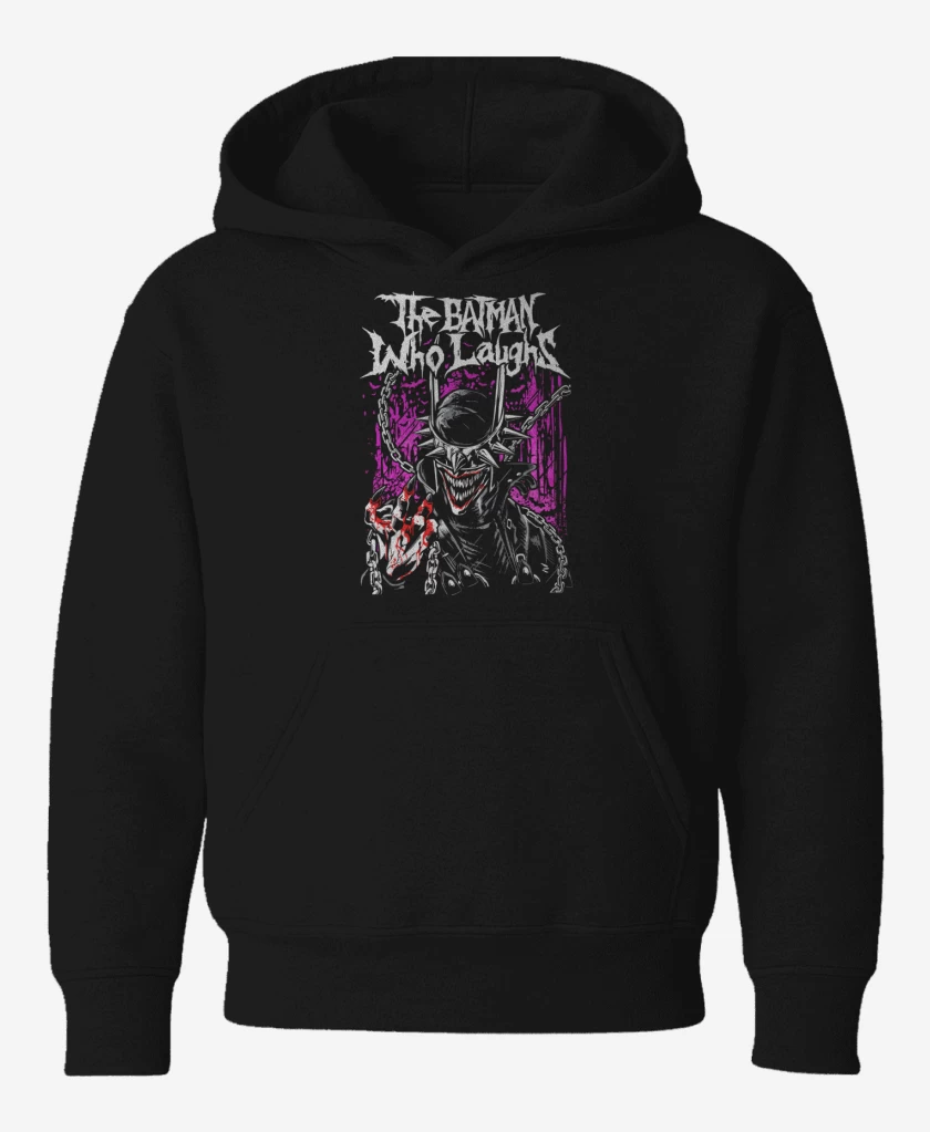 Poleron de niño Negro de The Batman Who Laughs