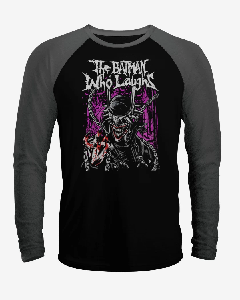 Polera Raglan The Batman Who Laughs
