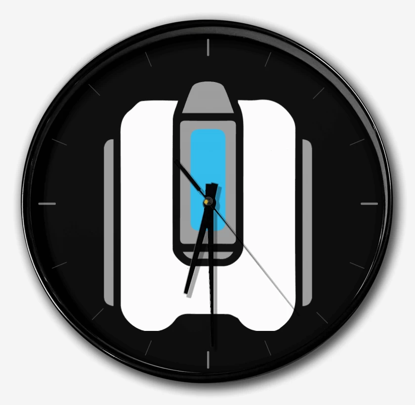 Reloj Negro de Bastion