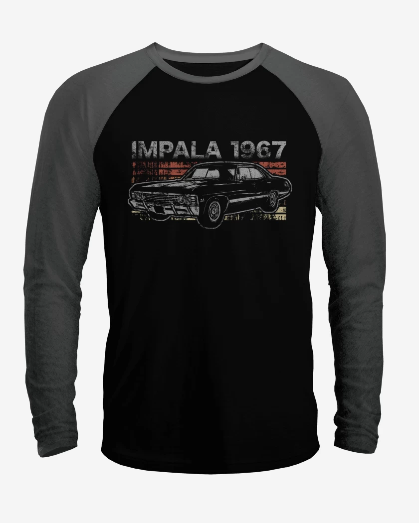 Polera Raglan Retro Impala 67