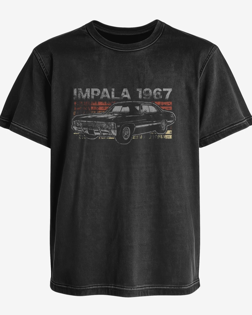 Polera desgastada Retro Impala 67