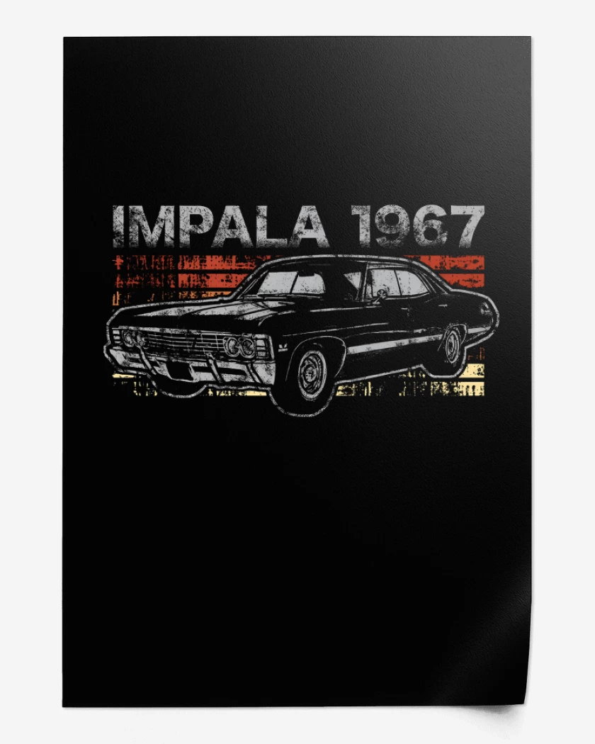 Print Retro Impala 67