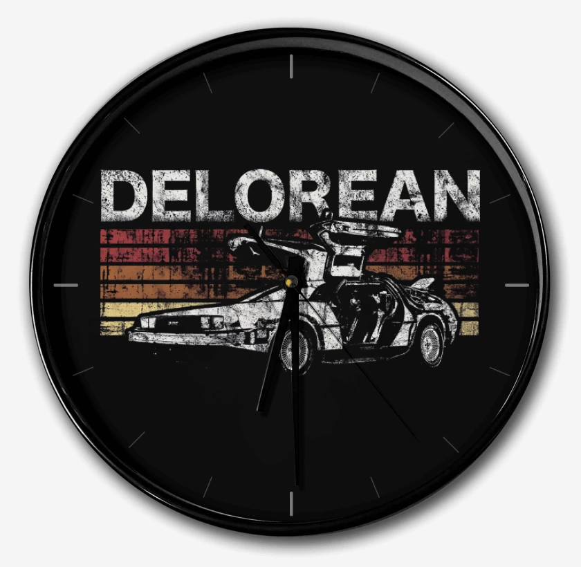Reloj Retro Delorean