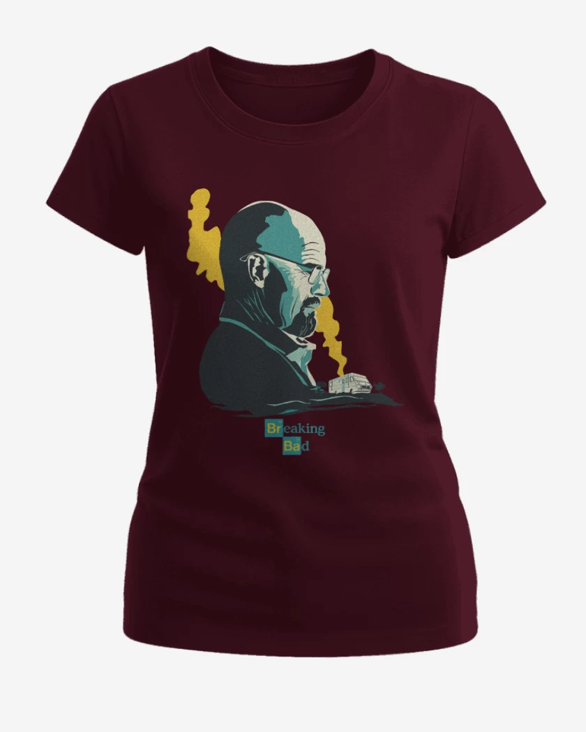 Polera de Mujer Burdeo de Walter