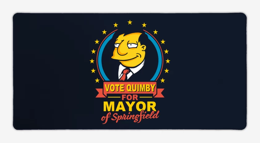 Mouse pad Gamer Azul Marino de Vote por Diamante