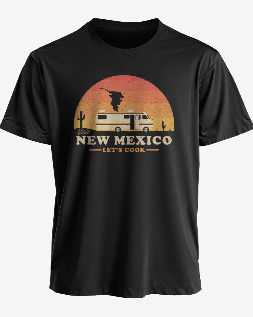 Polera premium Negro de Visit New Mexico