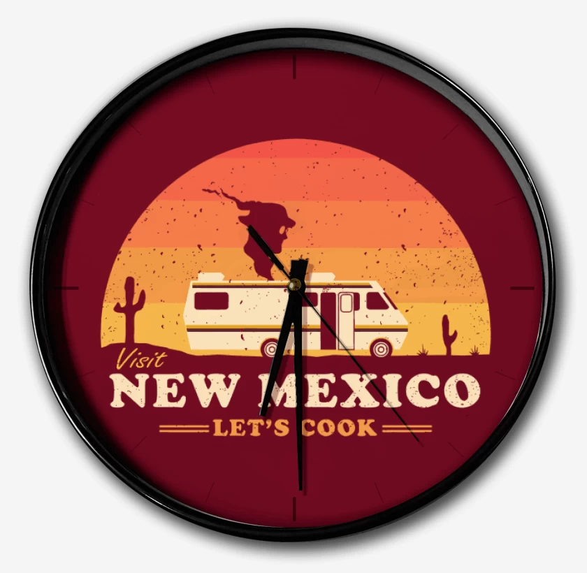 Reloj Burdeo de Visit New Mexico