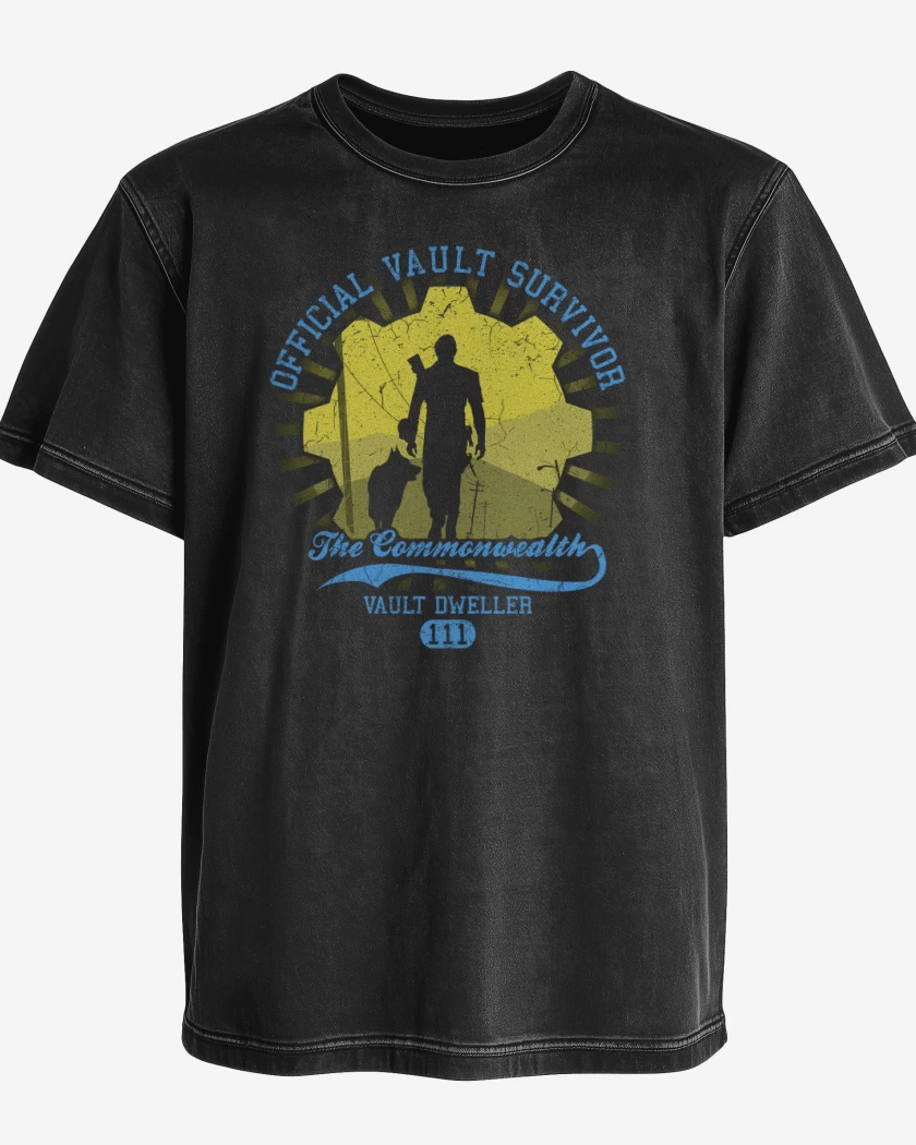 Polera desgastada Vault survivor