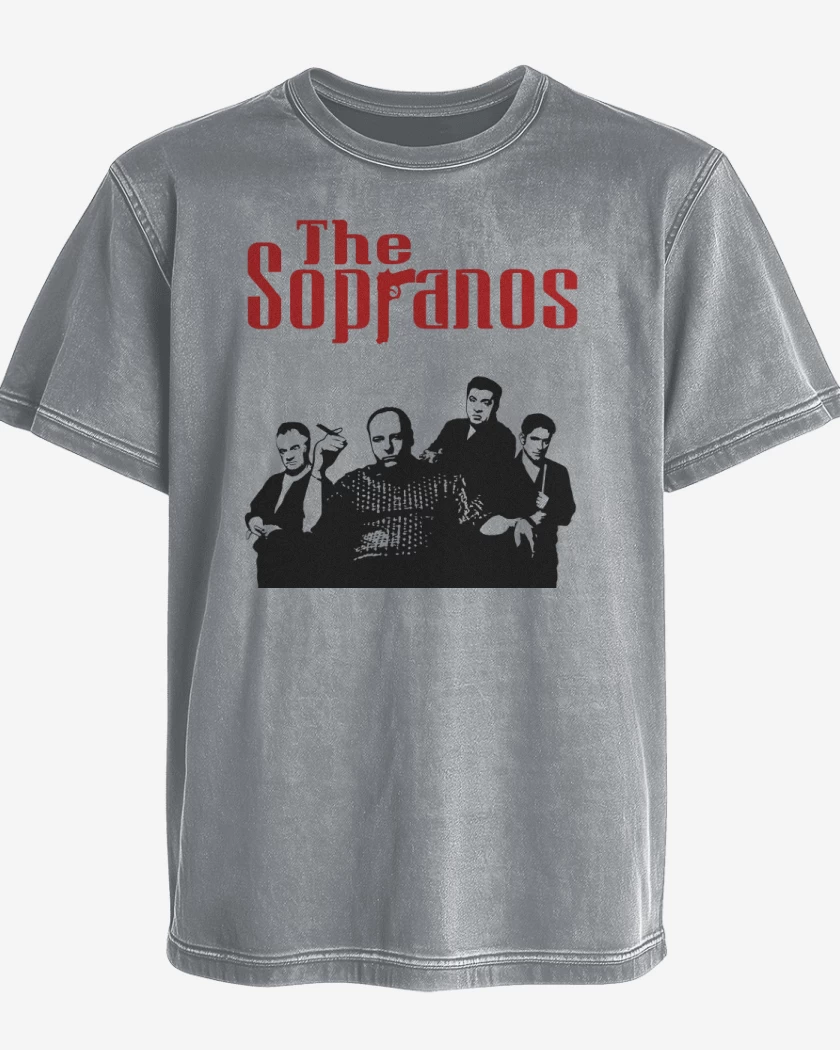 Polera desgastada The Sopranos