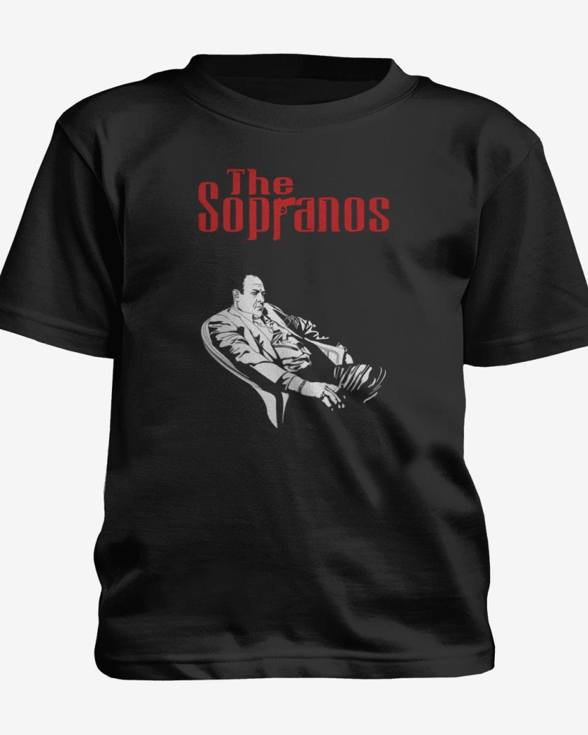 Polera de niño Negro de The Sopranos Tony