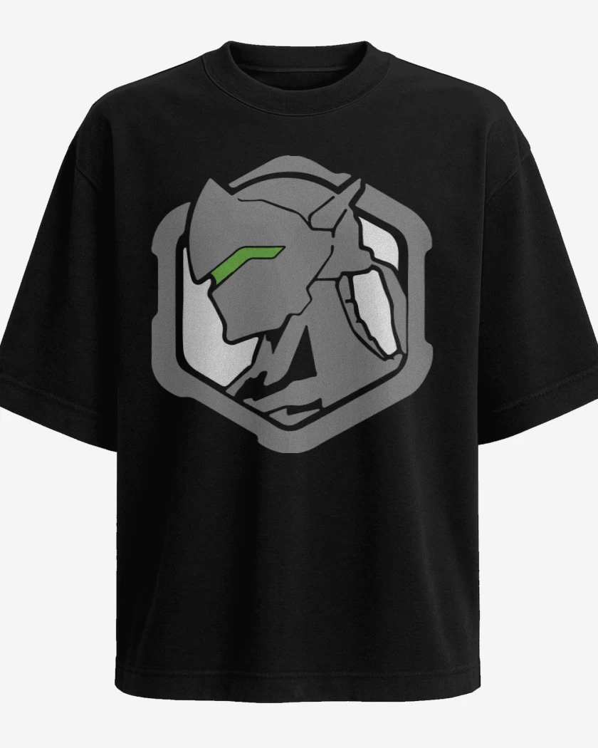 Polera Oversize Negro de Genji