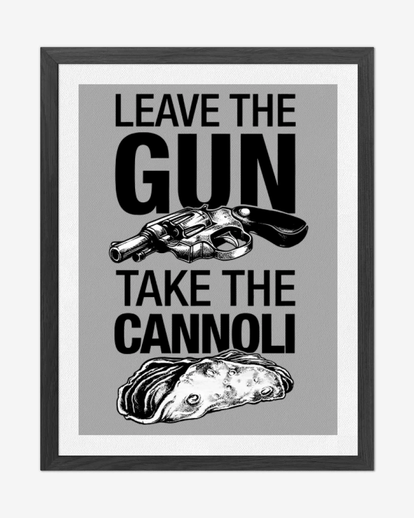 Cuadro decorativo Gris Melange de Take the cannoli