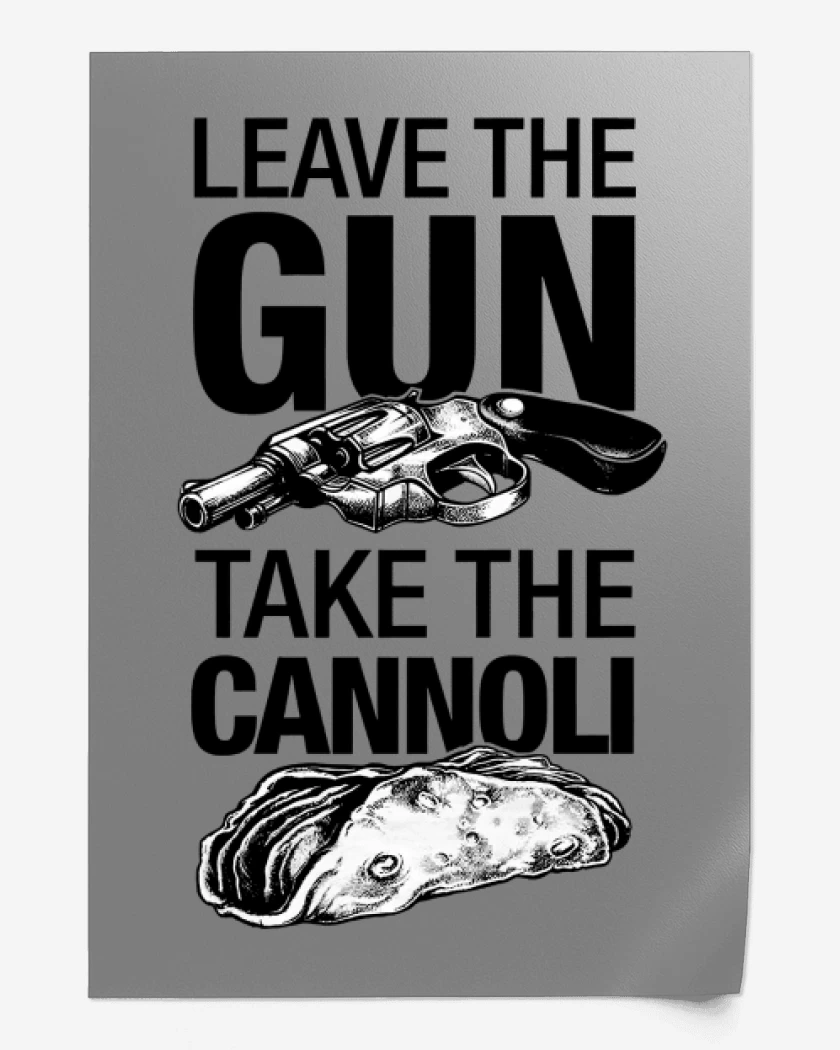 Print Take the cannoli
