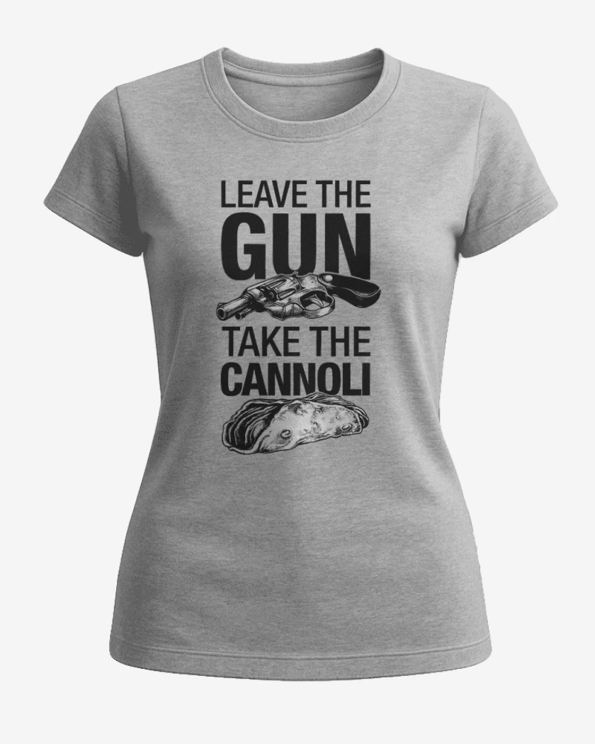 Polera de Mujer Gris Melange de Take the cannoli