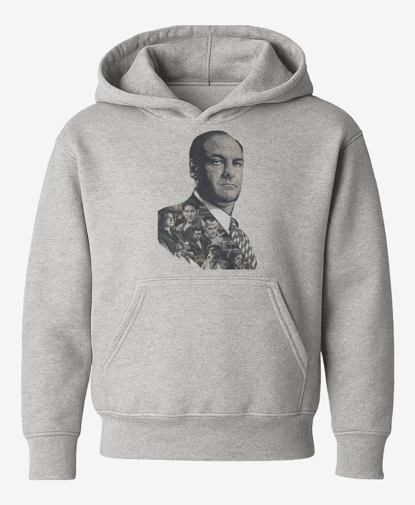 Poleron de niño Gris Melange de Sopranos