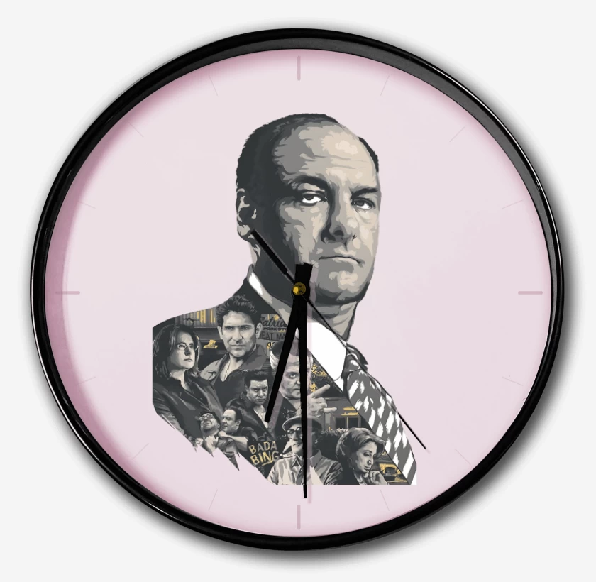 Reloj Rosa Pastel de Sopranos