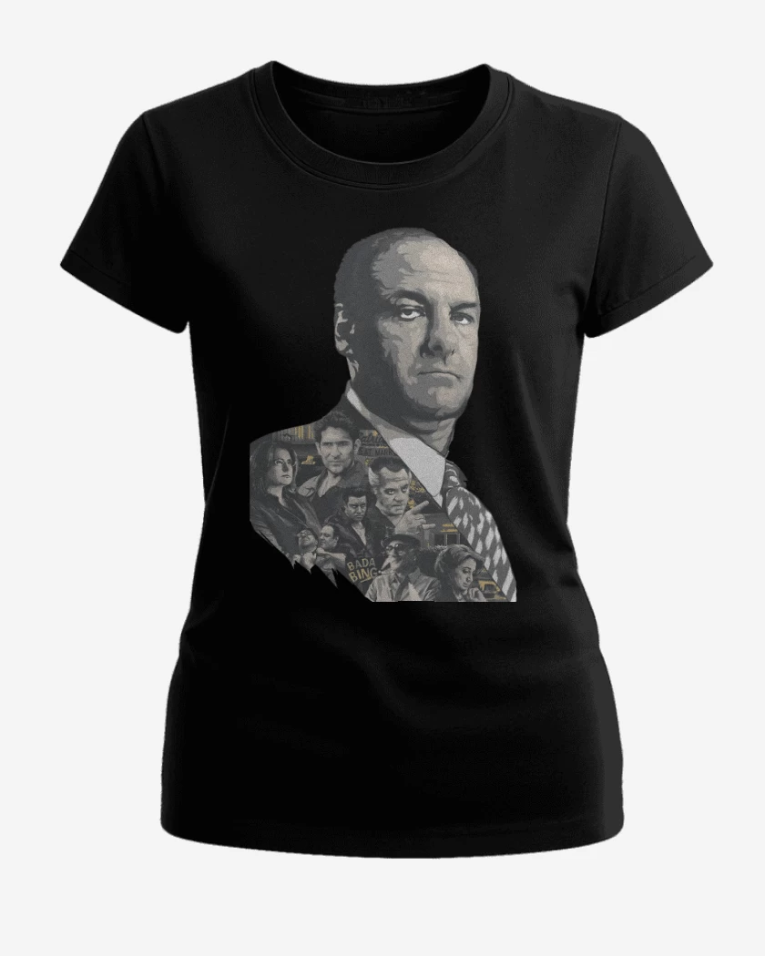 Polera de Mujer Negro de Sopranos
