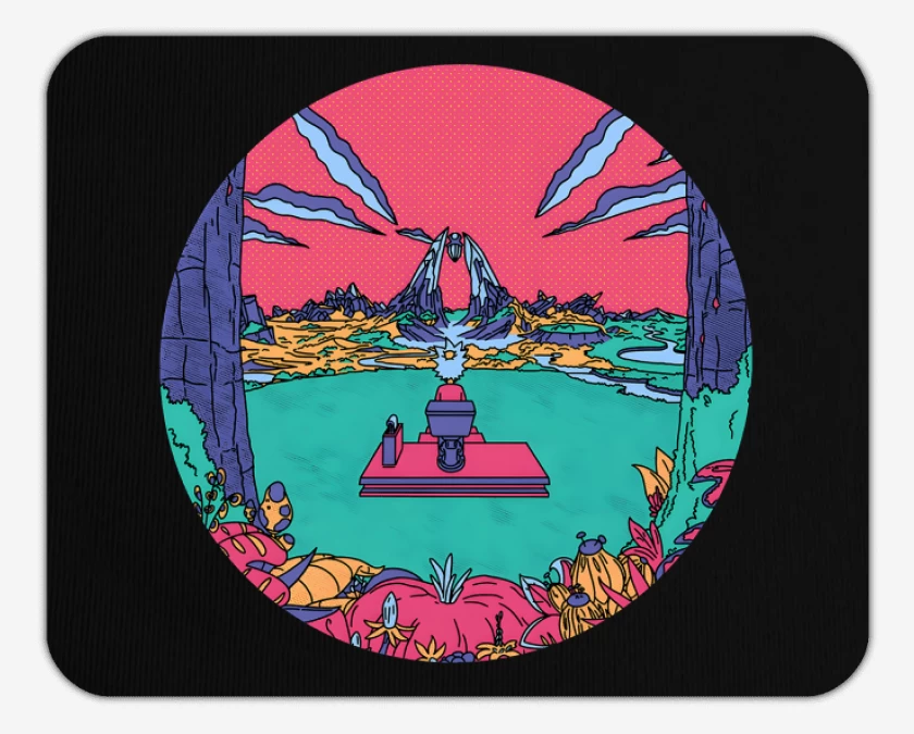 Mousepad Rick travel