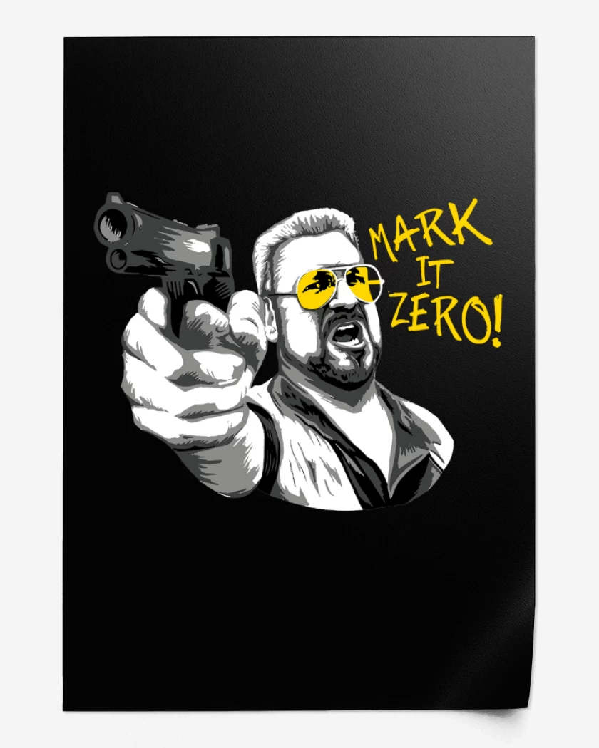 Print Mark it zero