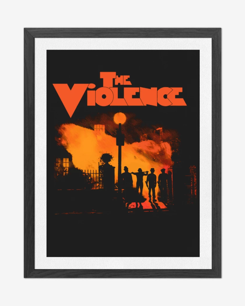 Cuadro decorativo Los violentos