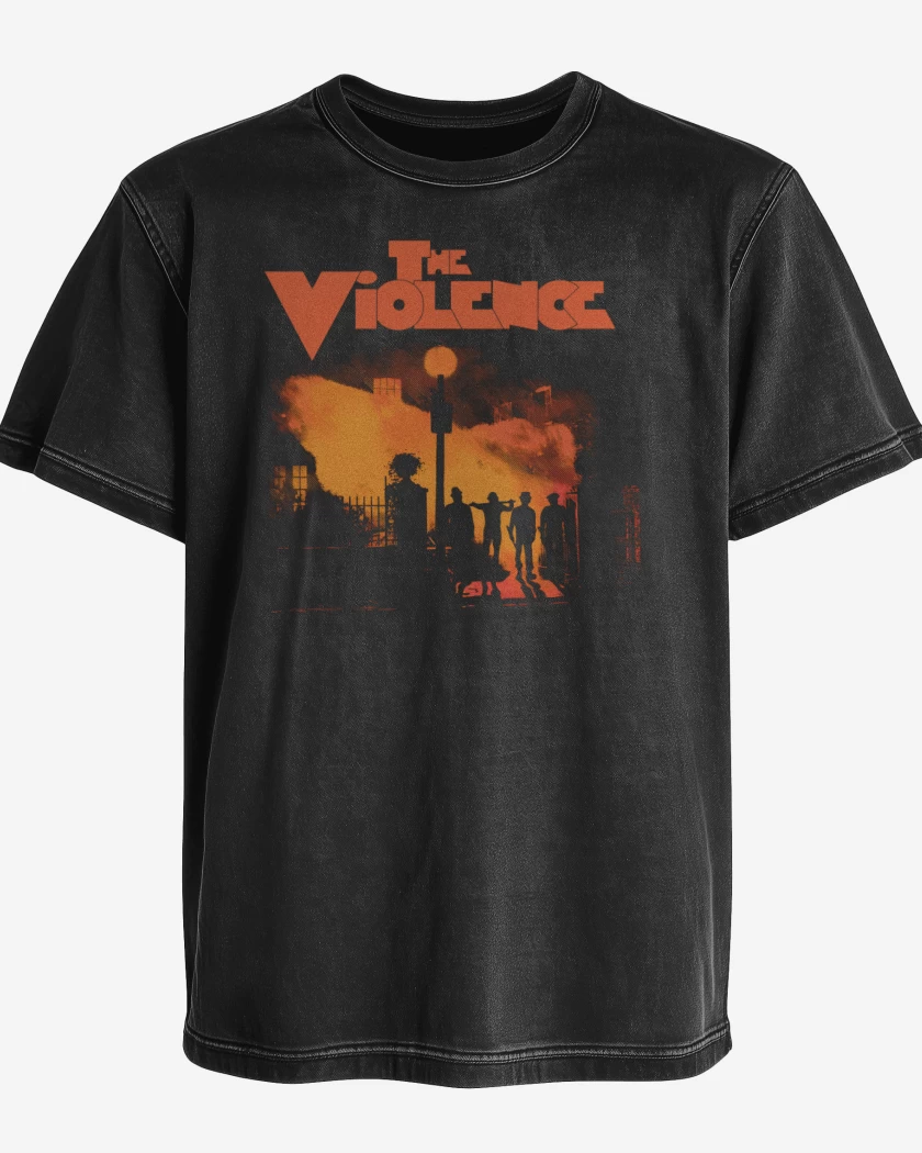 Polera desgastada Los violentos