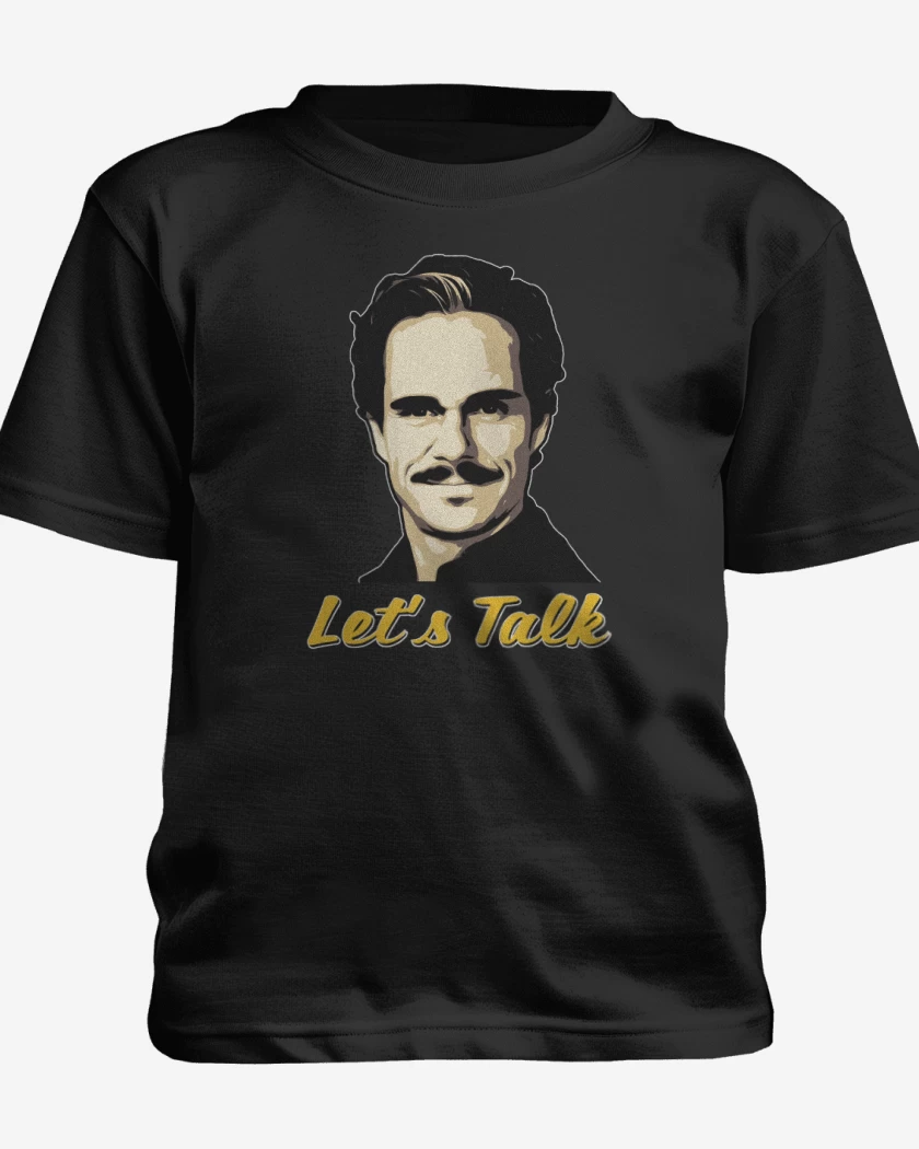 Polera de niño Negro de Lets Talk