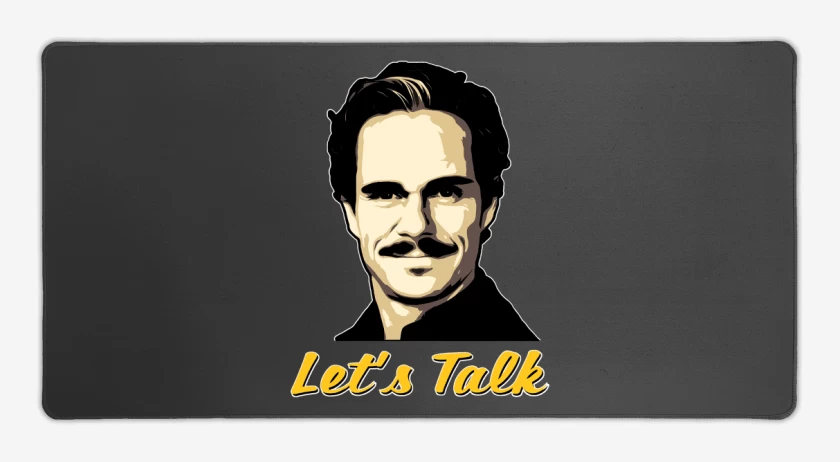 Mouse pad Gamer Carbon de Lets Talk