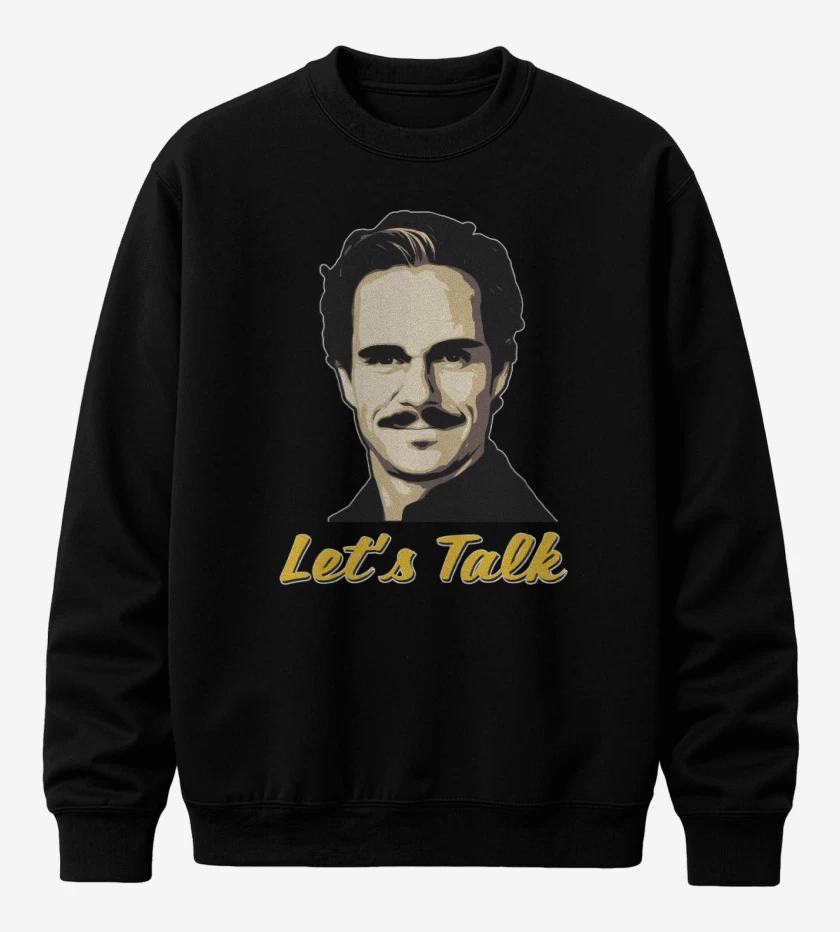 Poleron polo Negro de Lets Talk
