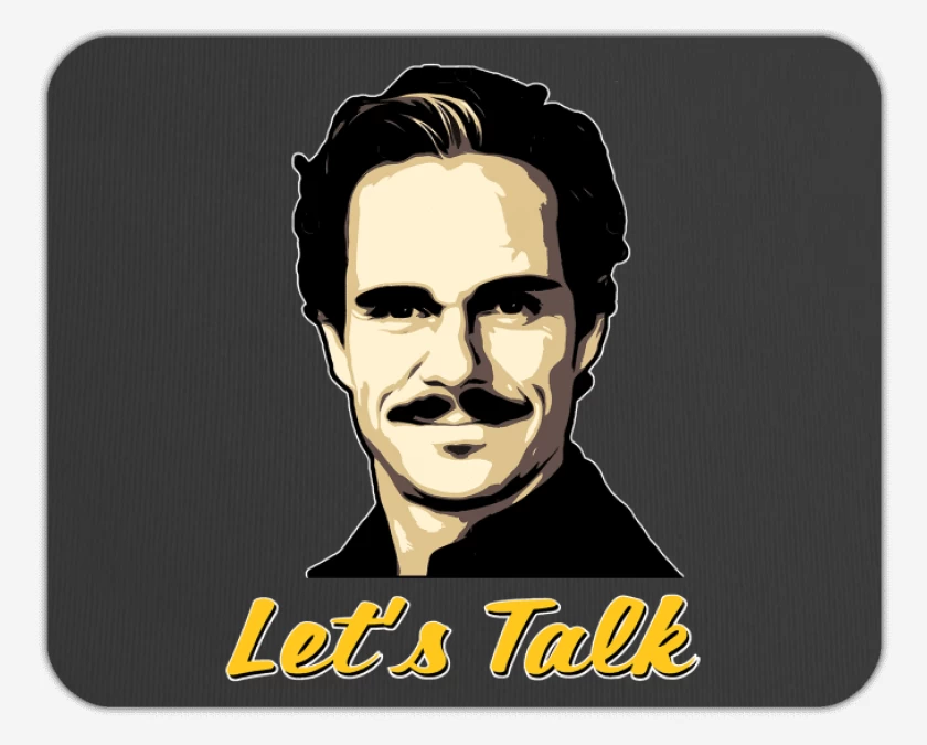 Mousepad Lets Talk