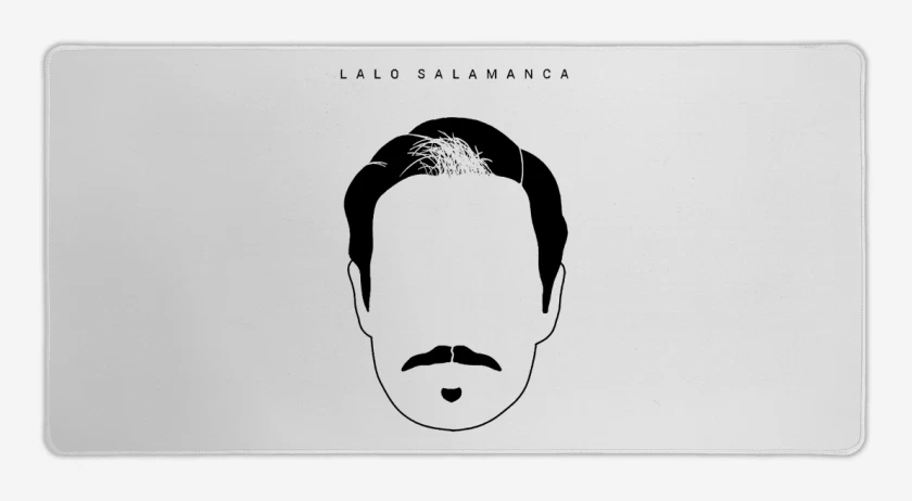 Mouse pad Gamer Blanco de Lalo