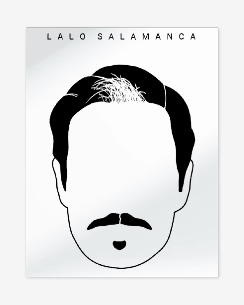 Print metalico Blanco de Lalo