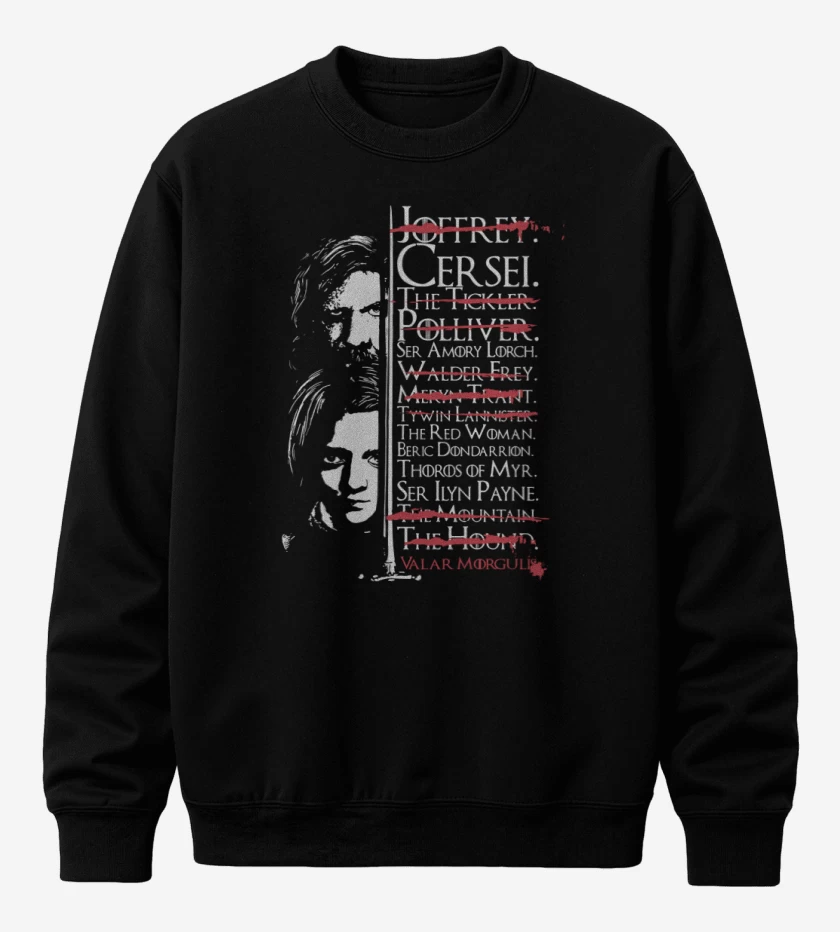 Poleron polo Negro de List