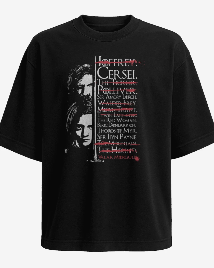 Polera Oversize List