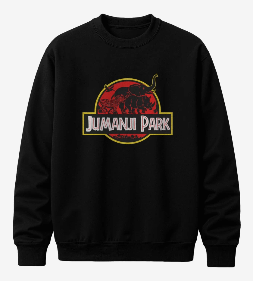 Poleron polo Negro de Jumanji park