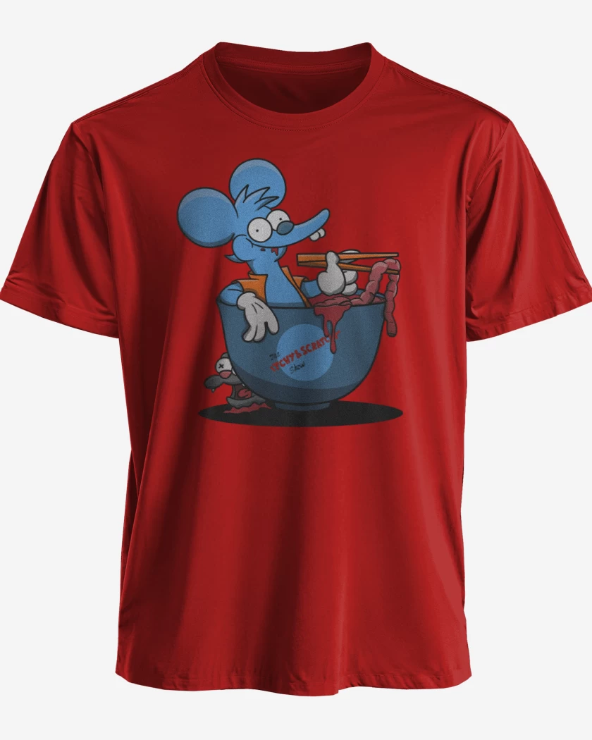Polera Itchy And Scratchy Ramen