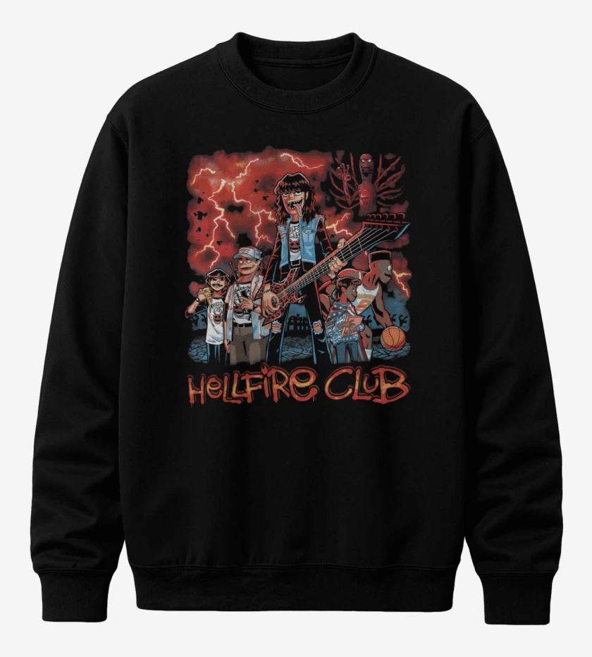 Poleron polo Gorillaz Fire Club