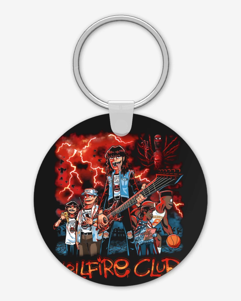 Llavero Gorillaz Fire Club