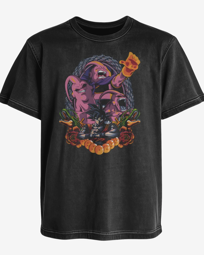 Polera desgastada Invasor de la Tierra
