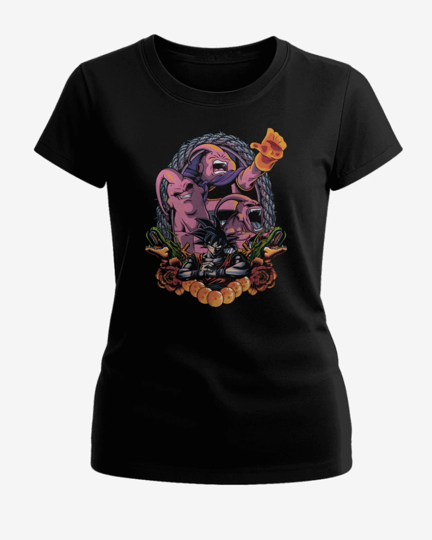 Polera de Mujer Negro de Invasor de la Tierra