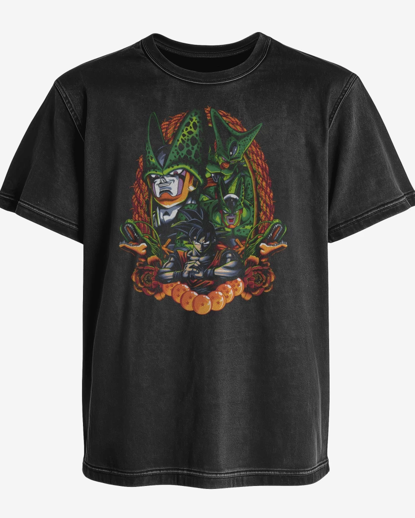 Polera desgastada Célula del Futuro 