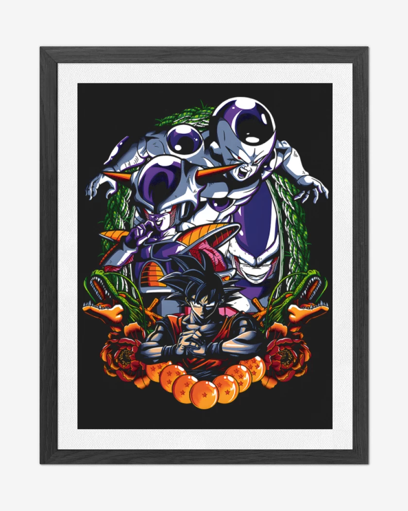 Cuadro decorativo Negro de Destructor de Planetas