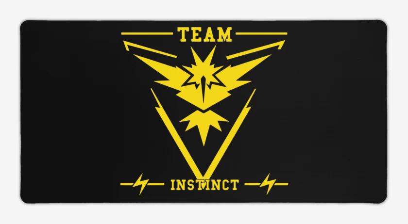 Mouse pad Gamer Negro de Team Instinct