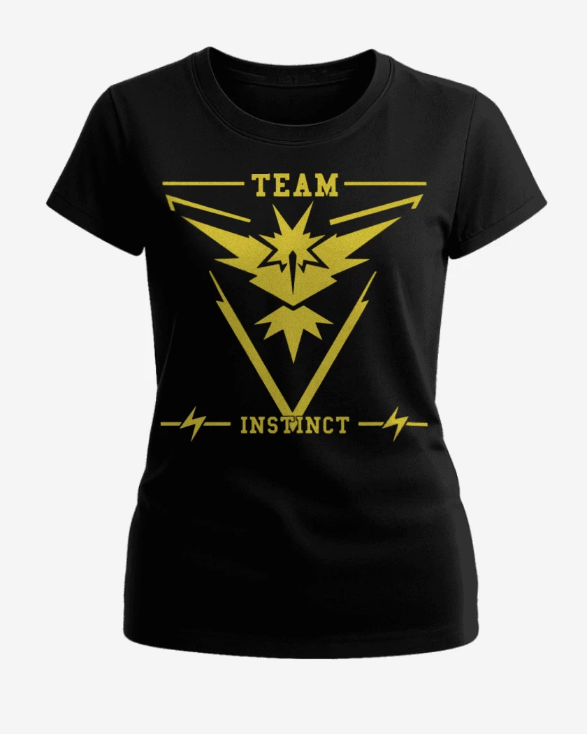 Polera de Mujer Negro de Team Instinct