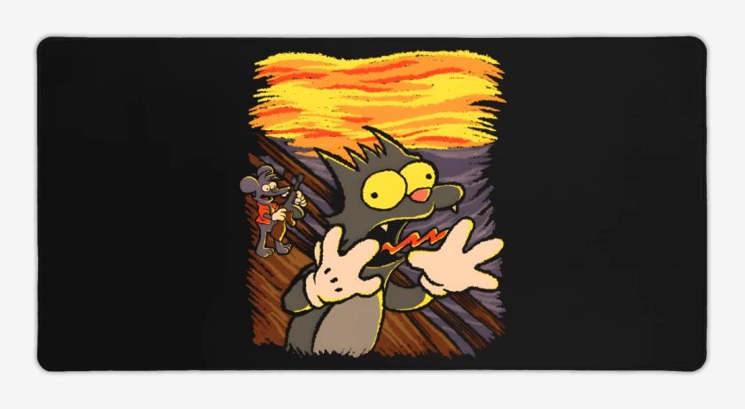 Mouse pad Gamer Negro de El Gran Grito